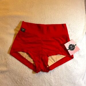 Kandi Kouture Celebrity Short, Teen Small, Red